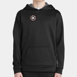 Youth Sport Wick ® Fleece Colorblock Hooded Pullover Thumbnail