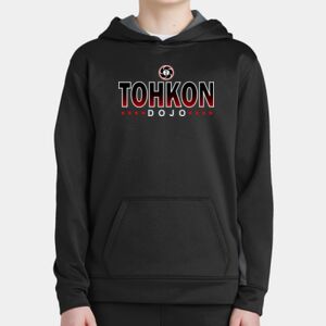 Youth Sport Wick ® Fleece Colorblock Hooded Pullover Thumbnail