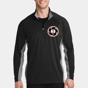 Sport Wick ® Stretch Contrast 1/2 Zip Pullover Thumbnail