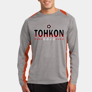 Long Sleeve Heather Colorblock Contender ™ Tee Thumbnail
