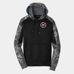 Sport Wick ® Mineral Freeze Fleece Colorblock Hooded Pullover Thumbnail
